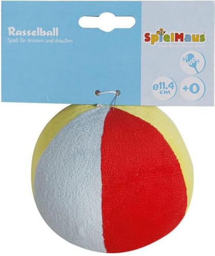 Spielmaus Baby Glockenball Ø 11cm, W135xH66mm von VEDES Großhandel GmbH - Ware