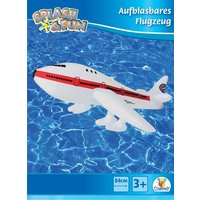 Splash & Fun Aufblasbares Flugzeug, 25 x 48 x 17 cm Splash & Fun Aufblasbares Flugzeug, 25 x 48 x 17 cm von VEDES Großhandel GmbH - Ware