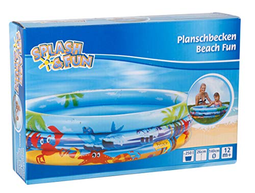 Splash & Fun Planschbecken Beach Fun, 140 cm von VEDES Großhandel GmbH - Ware