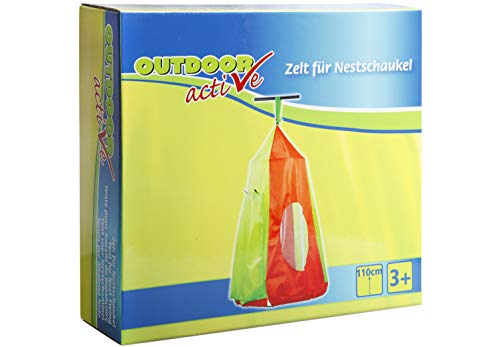 VEDES Großhandel GmbH - Ware 71703347 Outdoor Active Zelt Fuer Nestschaukel 110cm, Anthrazit von VEDES Großhandel GmbH - Ware