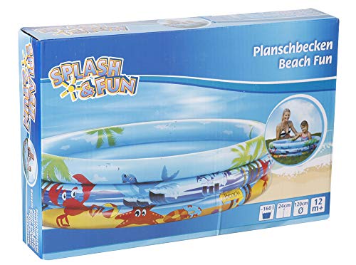 VEDES Großhandel GmbH - Ware 7703471 Splash & Fun Planschbecken Beach Fun 120cm von VEDES Großhandel GmbH - Ware