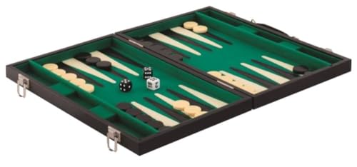 VEDES Großhandel GmbH - Ware Natural Games Backgammon Kunstleder, 61096086, Bunt von VEDES Großhandel GmbH - Ware