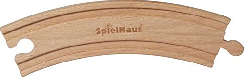 VEDES Großhandel GmbH - Ware SpielMaus Holz Kurve, 2 Stück von VEDES Großhandel GmbH - Ware