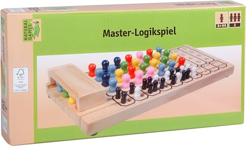 Vedes Natural Games Master-Logikspiel 27x12,5x4 cm von VEDES Großhandel GmbH - Ware