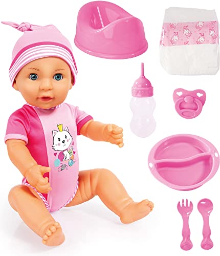 VEDES Amia Babypuppe ''Mia'' mit Zubehör, 42 cm von VEDES Großhandel GmbH - Ware