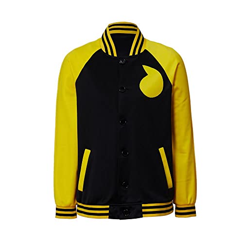 Soul Eater Cosplay Kostüm Soul Evans Baseballjacke Mantel Herren Halloween Kostüm-XL von VEECOOCOS