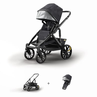 Veer Switchback &Roll Sportwagen dunkelgrau/schwarz von VEER