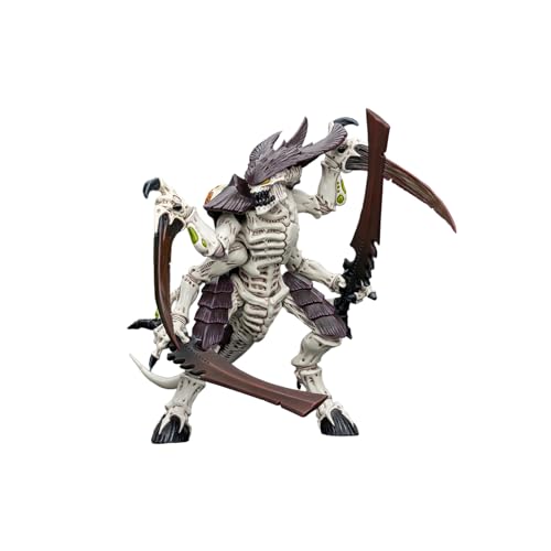 VEGAWIWI Actionfigur, 1/18 Joytoy Warhammer 40k Tyranids Hive, Tyranids Hive Fleet Leviathan Tyranid Warrior with Boneswords 2, Collectable Action Figure for Boys Gifts (TLWS) von VEGAWIWI