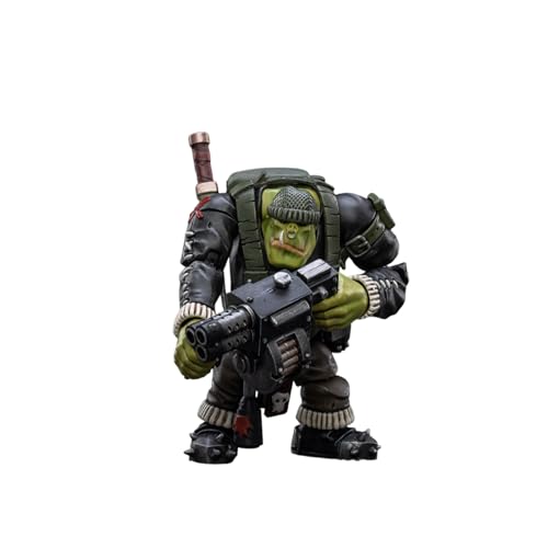 VEGAWIWI Actionfigur, 1/18 Offizielle Ork Kommandos Dakka Boy Serie PVC-Figur für Desktop-Ornament, Sammel-Actionfigur für Jungen Geschenke (Rotbilge) von VEGAWIWI