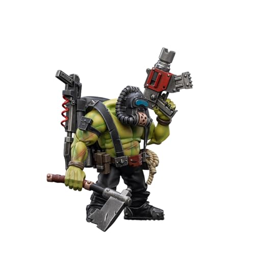 VEGAWIWI Actionfigur, 1/18 Offizielle Ork Kommandos Dakka Boy Serie PVC-Figur für Desktop-Ornament, Sammel-Actionfigur für Jungen Geschenke (Snarit) von VEGAWIWI