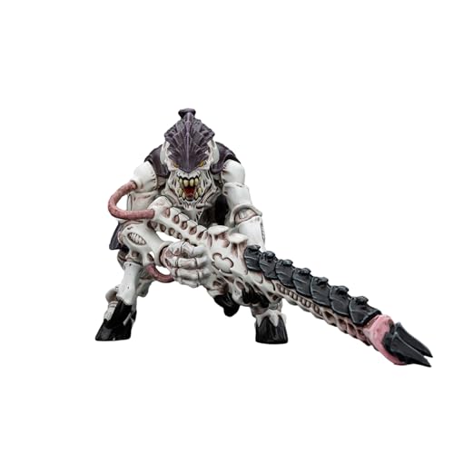 VEGAWIWI Actionfigur, JOYTOY Warhammer 40K 1/18 Tyranids Hive Fleet Leviathan Series Figure for Desktop Ornament, Collectable Action Figure for Boys Gifts (Termagant with Spike Rifle) von VEGAWIWI