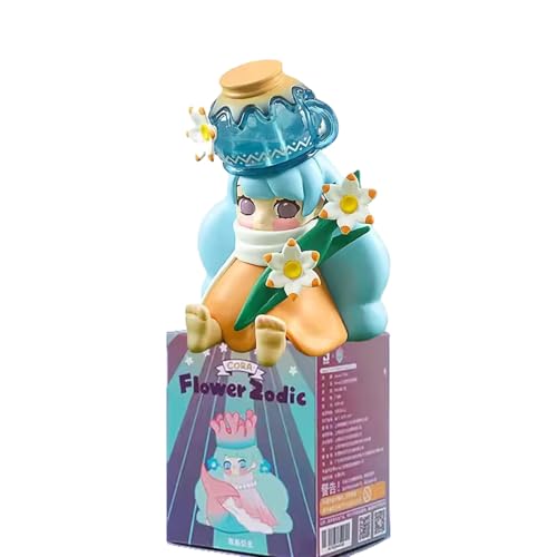 VEGAWIWI Anime Blind Box, 3 Zoll Süße Cora Prinzessin Zwölf Sternbilder Blume Sprache Serie Blind Box Figur, Sammelfigur PVC Figur für Geburtstagsgeschenke von VEGAWIWI