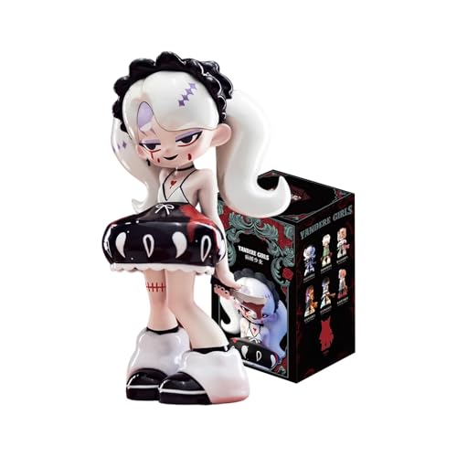 VEGAWIWI Anime Blind Box Figur, Cute Gothic Style Sick Girl College Series PVC Blind Box Figur, Sammelbare Action Figur für Geburtstagsgeschenke von VEGAWIWI