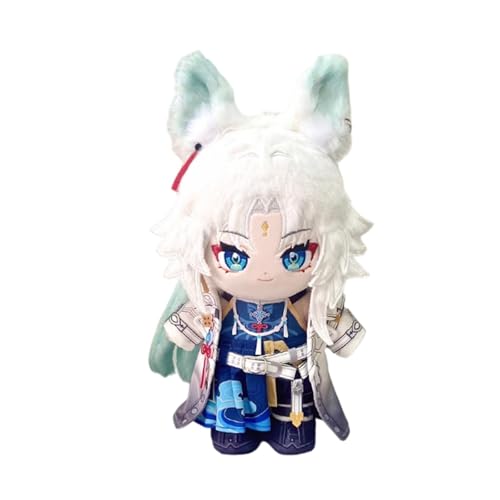 VEGAWIWI Anime Plüschpuppe, 20cm Niedliche Feixiao Weiche Plüsch Anziehpuppe für Honkai Star Rail, Sammelbare Plüschtiere für HSR Fans Geschenke (Feixiao) von VEGAWIWI