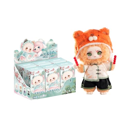 VEGAWIWI Plüsch Blind Box, 6PCs Cute Nagi Mountain and River Romance Series Soft Stuffed Blind Box Doll, Collectable Plüschtiere für Geburtstagsgeschenke (6PCs) von VEGAWIWI