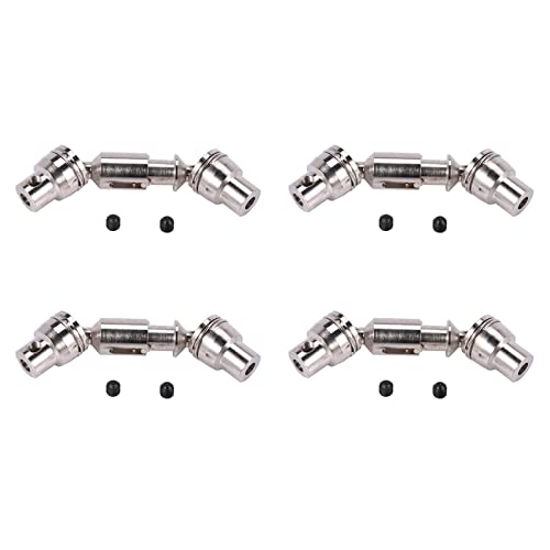 VENEKA 4X Upgrade Teil Metall Achse Shaft Set für 1/16 6WD B16 RC Truck Auto Dauerhaft Teile & ACCS Ersetzen von VENEKA