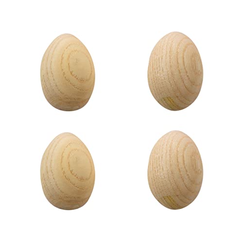 VENOAL Musical Percussion Instruments Wooden Egg Shakers Rhythm Rattle for Baby Kids Pack of 4 von VENOAL