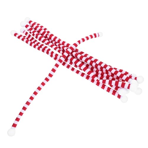 VERDANVERSE 10 Stück Teiliges Mini Schals aus Weichem Fleece Rot Weiß Gestreift Langlebige Weihnachtsdeko für Weinflaschen Puppenhaus DIY Bastelprojekte Vielseitig Einsetzbar VERDANVERSE 10 Stück Teiliges Mini Schals aus Weichem Fleece Rot Weiß Gestreift Langlebige Weihnachtsdeko für Weinflaschen Puppenhaus DIY Bastelprojekte Vielseitig Einsetzbar von VERDANVERSE