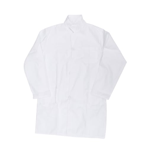 VERDANVERSE Laborkittel Weißer Kittel für Jungen und Mädchen Dünner Baumwoll Laborkittel Bequeme Kinderarzt Cosplay Uniform in Kleiner für Rollenspiele und Experimente VERDANVERSE Laborkittel Weißer Kittel für Jungen und Mädchen Dünner Baumwoll Laborkittel Bequeme Kinderarzt Cosplay Uniform in Kleiner für Rollenspiele und Experimente von VERDANVERSE