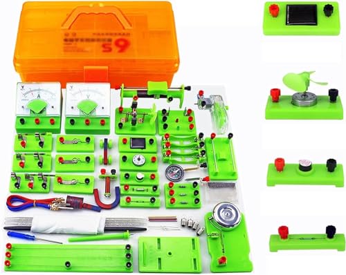 Physikalische Elektromagnetische Experimentierbox, Physikalische Reihen-Parallelexperimente, Physikalische Experimentierinstrumente Elektromagnetische Experimentierboxen von VERIMP