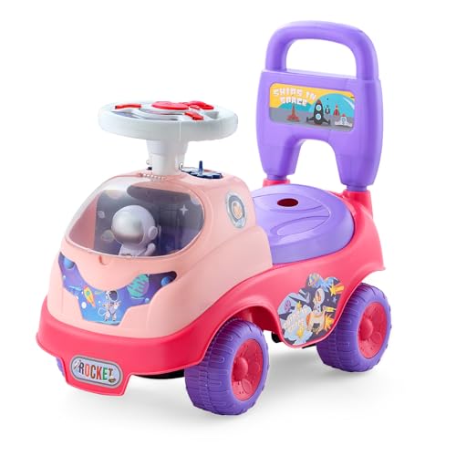 VEVOR Rutschauto, Rutscher für Kleinkinder, Rutschfahrzeug mit Hupe und Musik, 22 kg Tragkraft, Stauraum unter dem Sitz, Lauflernhilfe für Kleinkinder von 19 bis 36 Monaten, Rosa VEVOR Rutschauto, Rutscher für Kleinkinder, Rutschfahrzeug mit Hupe und Musik, 22 kg Tragkraft, Stauraum unter dem Sitz, Lauflernhilfe für Kleinkinder von 19 bis 36 Monaten, Rosa von VEVOR