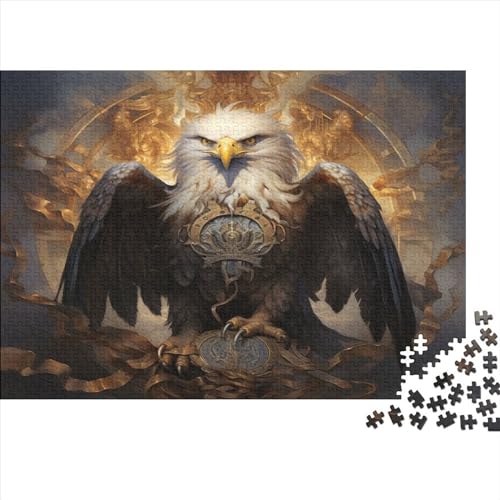 Eagle 1000 Teile Puzzle für Erwachsene und Kinder – Puzzles für Erwachsene, Teenager, lustige Puzzle-Spiele, hochwertig und langlebig für Stressabbau, 1000 Teile (75 x 50 cm) von VFKLZCNYR