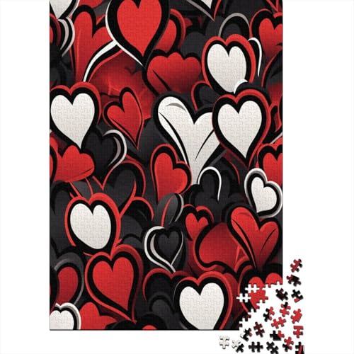 Liebe Puzzle 1000 Teile - Puzzle Für Erwachsene, Puzzle, Puzzlespiel Erwachsenen Puzzlespiel Puzzel 1000pcs (75x50cm) von VFKLZCNYR