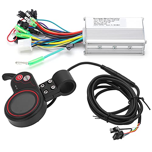 Brushless Controller, Brushless Controller Sensibler Wasserdichter Geschwindigkeitsregler mit LED-Anzeige für Elektrofahrrad-Roller Modifikationszubehör Für Elektrofahrräder von VGEBY