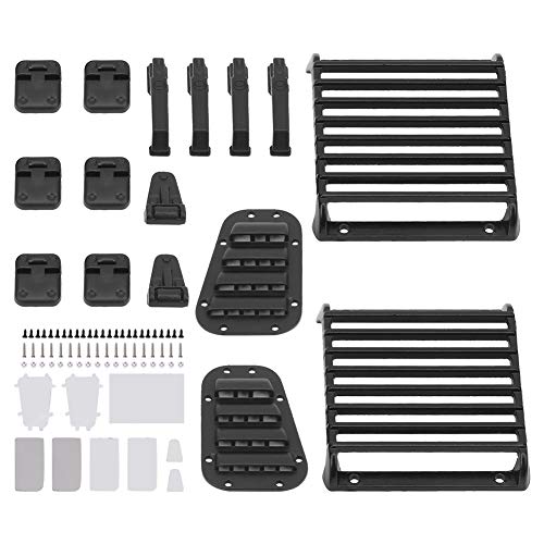 Defender Zubehör, Frontlampenschutz Ansauggitter Tür Motorabdeckung Scharnier Dekor Für Traxxas Defender 1/10 Rc Crawler Car Traxxas Defender Zubehör, Frontlampenschutz Ansauggitter Tür Motorabdeckung Scharnier Dekor Für Traxxas Defender 1/10 Rc Crawler Car Traxxas von VGEBY