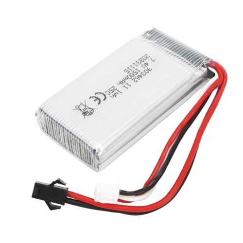 RC-Auto-Lithium-Batterie, 7,4 V, 1500 MAh, Lithium-Batterie mit Überladung, Verhindert Kurzschlüsse, Autos für RC-Boot V913 L969 K959 Schnellboot, XH3P-Stecker, Autos und LKWs von VGEBY