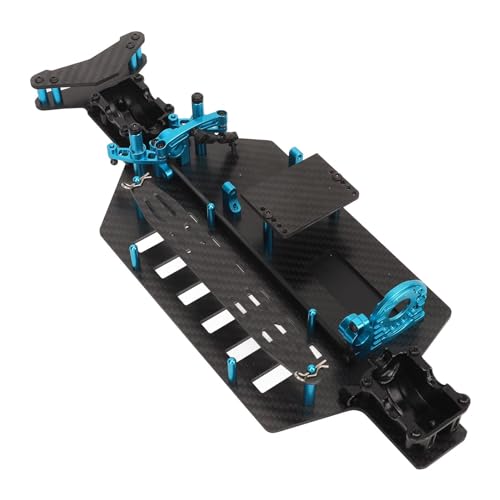 VGEBY RC Car Carbon Fiber Chassis Robustes Ferngesteuertes Auto-Bodenplattenbrett für TT02B von VGEBY