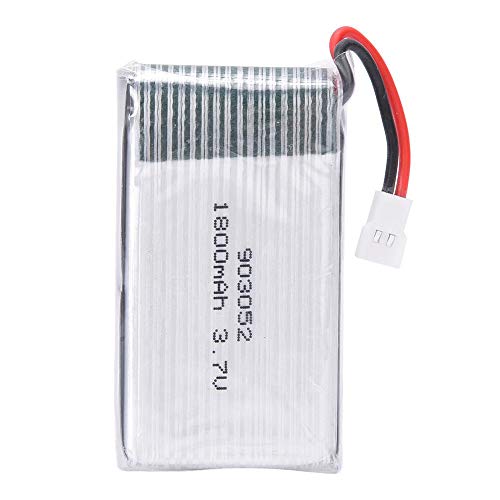 RC-Drohnenbatterie, 3,7 V 1800 mAh Professionelle Batterie RC-Teilzubehör Passend für KY101S-Fernbedienungsdrohne von VGEBY