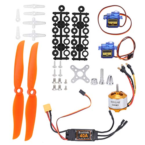 RC Servo Propeller Drehzahlregler SetKomplette Motoren RC Flugzeug ESC 212 KV2200 Motor + 40A XT60T ESC Teile von VGEBY