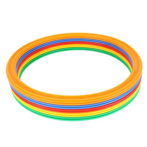 Speed-Ringe-Set für , 10 Ringe, 10 Schnallen, Mehrfarbiges -Set, Erhöhte Beweglichkeit, Outdoor-Ringe, Spielzeugspiele, Speed-Sitzsack-Spielsets, Sitzsäcke und Fußsäcke von VGEBY