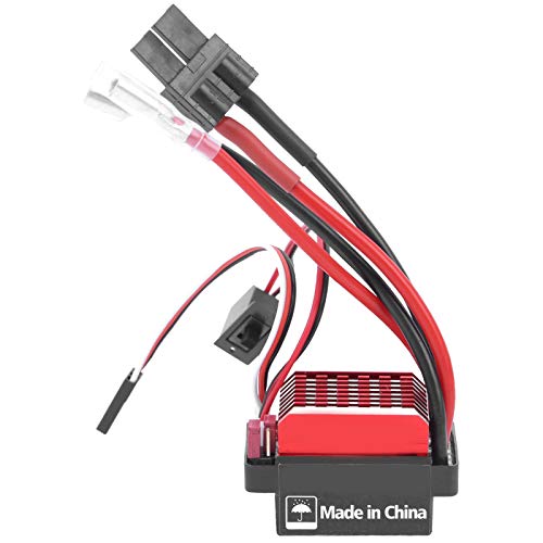 VGEBY 360 A Elektronischer Geschwindigkeitsregler RC Chenille Auto bidirektional gebürstet wasserdicht ESC 360 A Elektronischer Geschwindigkeitsregler (TRX Nonridingtoyvehicle Zubehör für von VGEBY