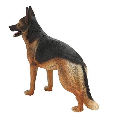 VGEBY Deutscher Schäferhund, Actionfigur, Bauernhoftier-Simulationsmodell für Ornamente, Desktop-Dekoration, Kinderspielzeug von VGEBY