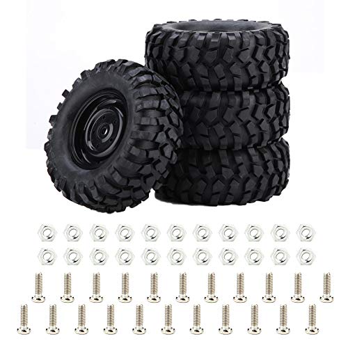 VGEBY Gummireifen, 4-teiliges Set 1:10 Reifen Gummireifen für Rock Crawler Off Road RC Fernbedienung Autoteil, #277, VGEBYG2QU79APE4 von VGEBY