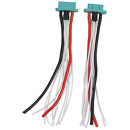 VGEBY MPX-Anschluss, Männlich und Weiblich, 9+2 Stecker, MPX-Anschlusskabel für RC-Starrflügelflugzeug-Drohnen VGEBY MPX-Anschluss, Männlich und Weiblich, 9+2 Stecker, MPX-Anschlusskabel für RC-Starrflügelflugzeug-Drohnen von VGEBY