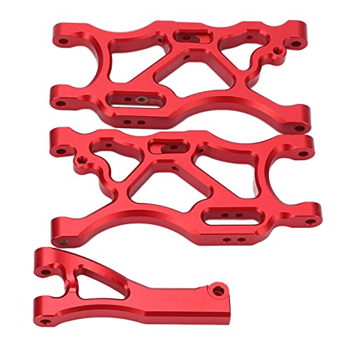 VGEBY Querlenker Hinten, RC Upgrade Set Vorderer Querlenker Vorderer Querlenker Hinterer Querlenker Set Aluminium für ARRMA 1/7 Limitless Infraction 6S(rot) Automodell Spielzeug von VGEBY