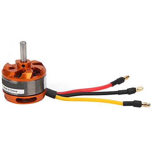 VGEBY RC Brushless Motor, D3530 1100KV RC Flugzeugmotor Geräuscharmer Hochleistungs-Aussenläufermotor Ersatz mit Adapter für Ferngesteuertes Flugzeug von VGEBY