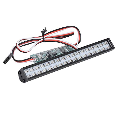 VGEBY RC Dachlicht, 34LED Bunte LED mit hoher Helligkeit RC Dachlichtleiste 100 mm Länge Passend für RC Car von VGEBY