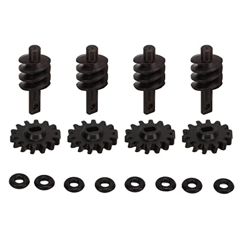 VGEBY RC-Differentialachsen-Stahlzahnräder, 12T 13T 14T 16T RC-Differentialgetriebe-Upgrade-Teile für Axial SCX24 von VGEBY