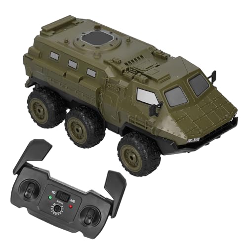 VGEBY RC-Panzerwagen, 2,4-GHz-Hochgeschwindigkeits-Fernbedienungs-Panzerwagen 6WD Im Maßstab 1:16, RC-Militär-LKW, Spielzeug-LKWs, Teile, LKWs, Autos und LKWs von VGEBY