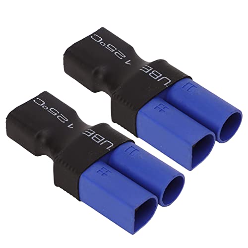 VGEBY T Buchse auf EC5 Stecker Adapter, 2 Stück T Stecker auf EC5 Adapter Buchse auf Stecker für RC Auto Flugzeug Boot RC Batterie Wireless Connector VGEBY T Buchse auf EC5 Stecker Adapter, 2 Stück T Stecker auf EC5 Adapter Buchse auf Stecker für RC Auto Flugzeug Boot RC Batterie Wireless Connector von VGEBY