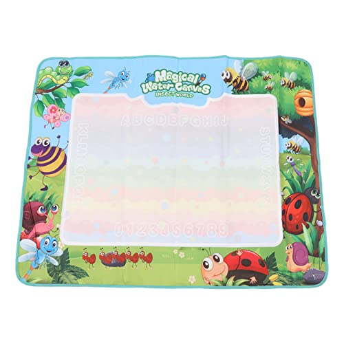 VGEBY Wasserzeichenmatte, 100 X 80 cm, Faltbare, Tragbare -Wassermagiematte, Waldinsekten und Tiere, Wasser-Kritzelmatte, Malspielzeug für Kleinkinder, Jungen und Mädchen von VGEBY