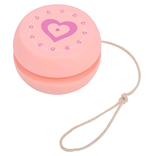 JoJo Yoyo Kinder Spielzeug, Holz Cartoon Yoyo Ball Pädagogisches Spielzeug Für Anfänger Kinder Spielzeug Geschwindigkeit Ball Rückkehr Für Geschenke Weihnachten(Rosa Herz) Yoyo von VGEBY1