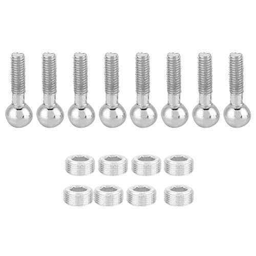 8 Stück Gewindeschraube, 02152 STÜCKE Kugelkopfschraube mit Sechskantmuttern Teile für RC Auto 8 Stück Gewindeschraube, 02152 STÜCKE Kugelkopfschraube mit Sechskantmuttern Teile für RC Auto von VGEBY