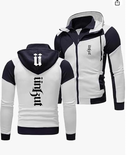 VGFSVGDD Herren Casual Hoodie Sweatshirt - 3D U.n.ku.t Print Sports Unisex Long Sleeve Casual Cardigan Hoodie Spring Autumn Sweater Jacket von VGFSVGDD