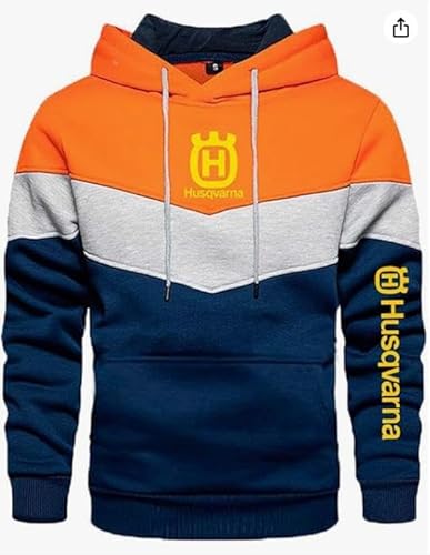 VGFSVGDD Herren Comfy Hoodie Gym Wear For H.u.s.q.v.a.r.n.a Long Sleeve Sweatshirt 3D Hooded Coats Jumpers Tops Hoody Graphic Jacken von VGFSVGDD