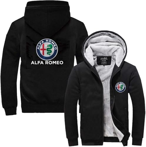 VGFSVGDD Herren Winter Bomberjacke Für Alf A .Rome O Winddicht Baseballmantel Lang Lose Fluganzug Jacke Durchgehender Reißverschluss Langarm Stand Up Kragen Lässig Herbst von VGFSVGDD